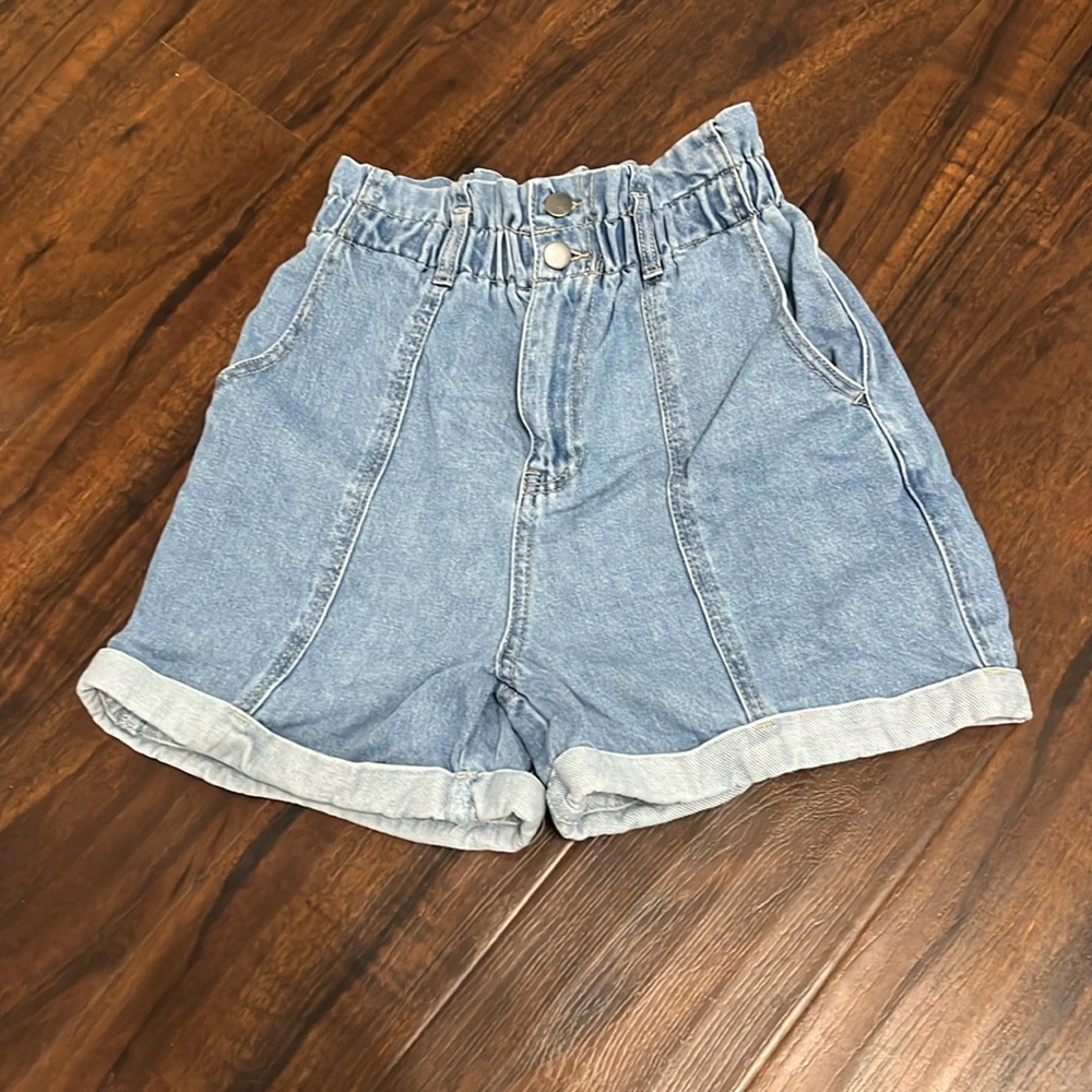 Gianni bini paper bag Jean shorts size xs